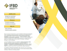 Tablet Screenshot of ifbd.be